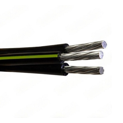 Vassar 4-4-4 Triplex Aluminum URD Direct Burial Cable (90 Amp) 600V