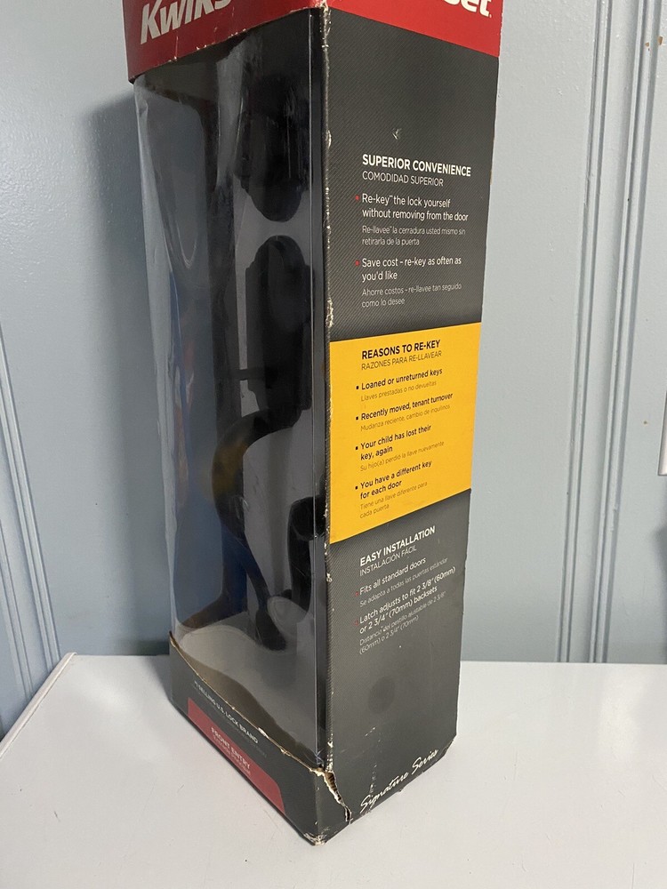 Kwikset Front Door SmartKey Entry Lock