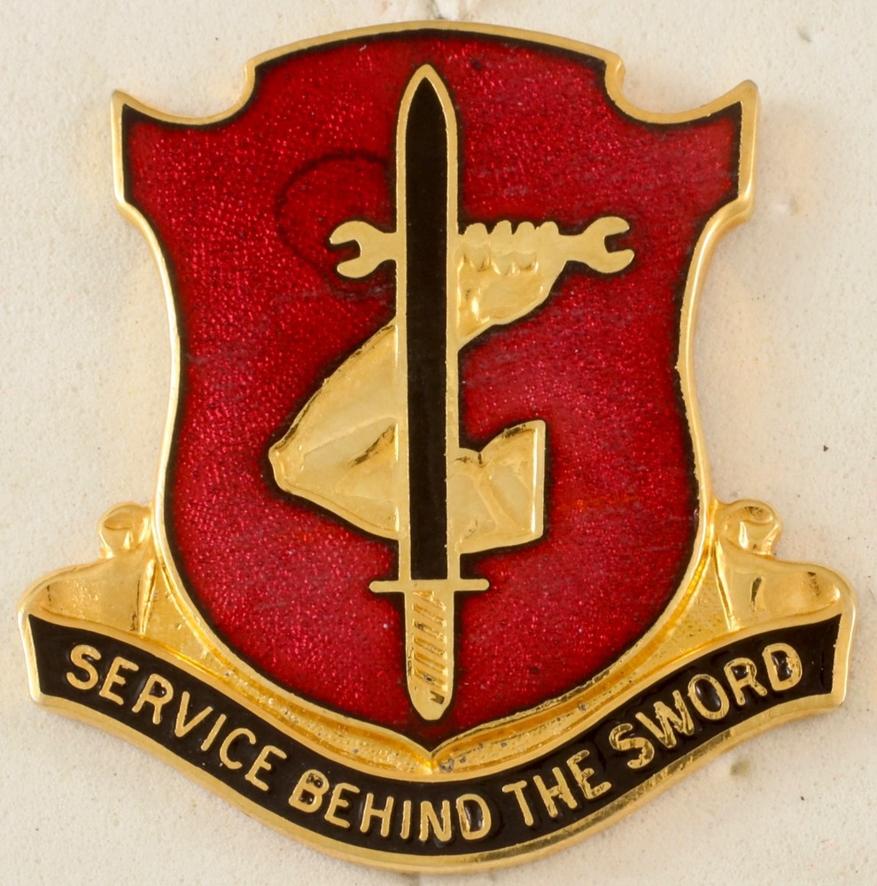 185th Maintenance Battalion Crest DI/DUI CB