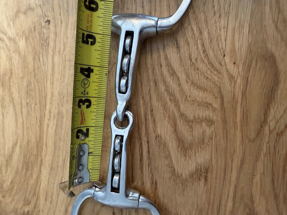 Metlab Mac-genis Roller Snaffle Bit 5.25”