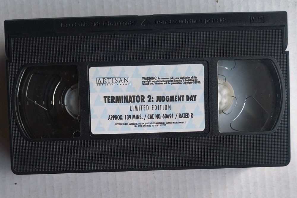Terminator 2: Judgment Day (VHS, 1991)