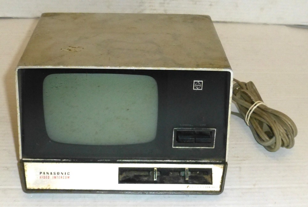 Vintage Panasonic TW-106AT Video Intercom HAS COSMETIC FLAWS & UNTESTED  READ