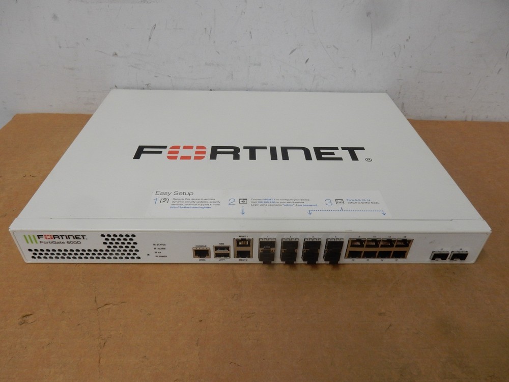 FORTINET FG-600D FortiGate 600D - No ears