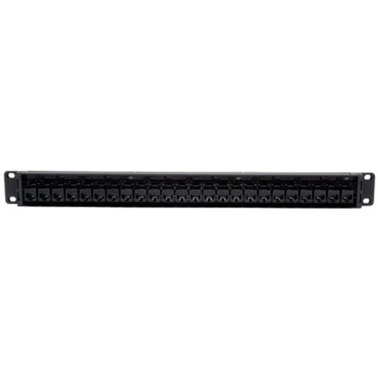 Tripplite N254024 24-Port Cat6 Feed-Through Patch Panel 1U