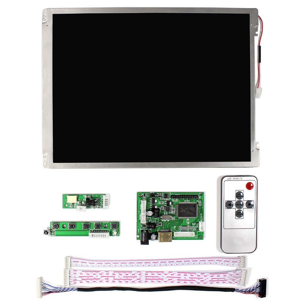 HDM I LCD Controller Board 10.4" 800x600 LED Backlight LCD Screen
