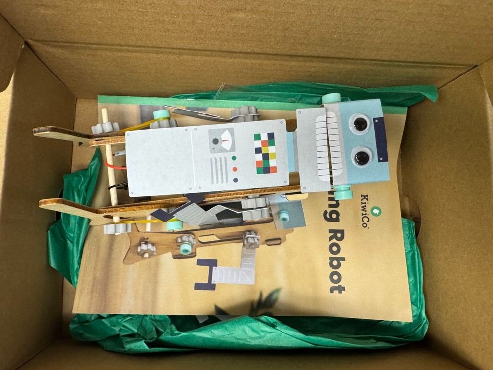 KiwiCo Jumping Robot - 3 Boxes - Partially Assembled