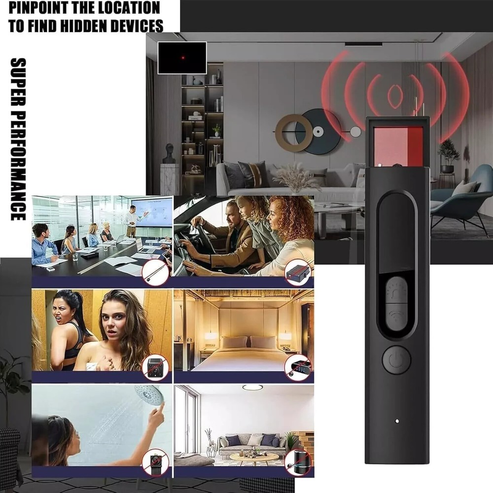 Hidden Camera Detector, Camera Detector, Anti Spy, GPS Tracker Detector, Portabl