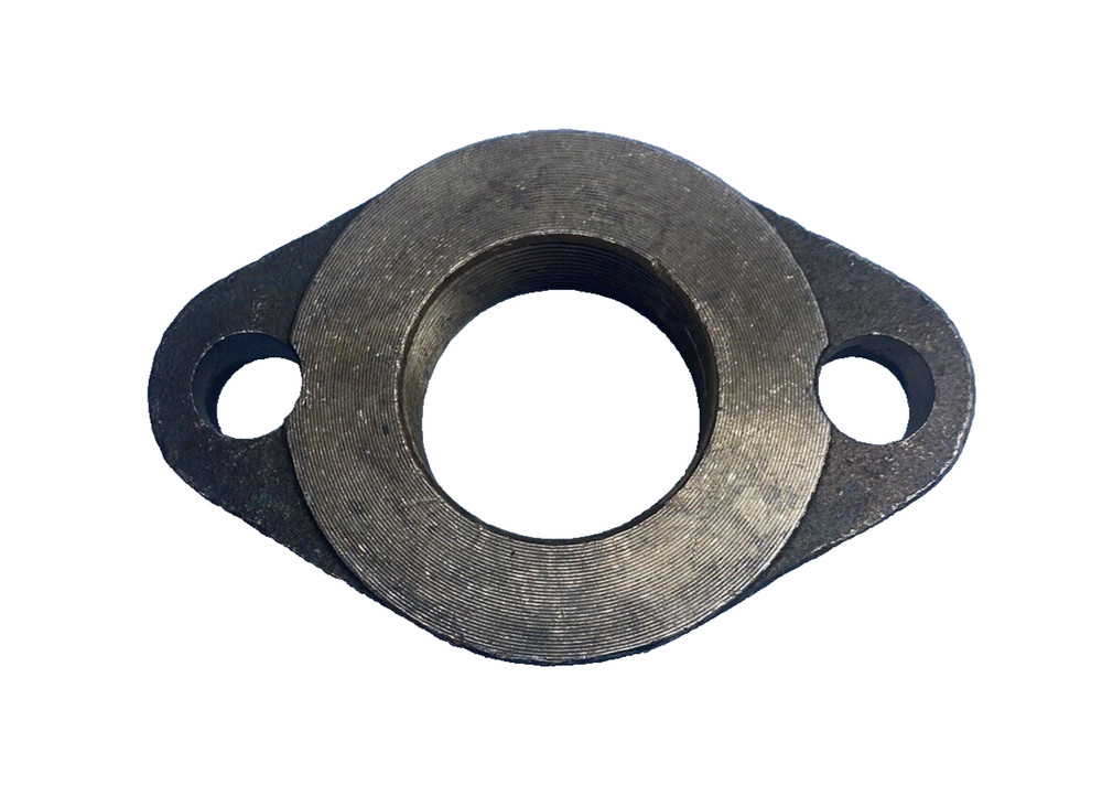 MCDONALD 2" LEAD-FREE BRASS OVAL COUPLING FLANGE FEMALE THREADED