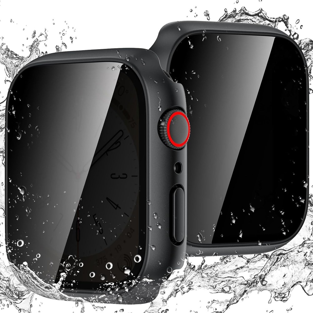 Waterproof  Case for  Watch Screen Protector, Anti-Spy