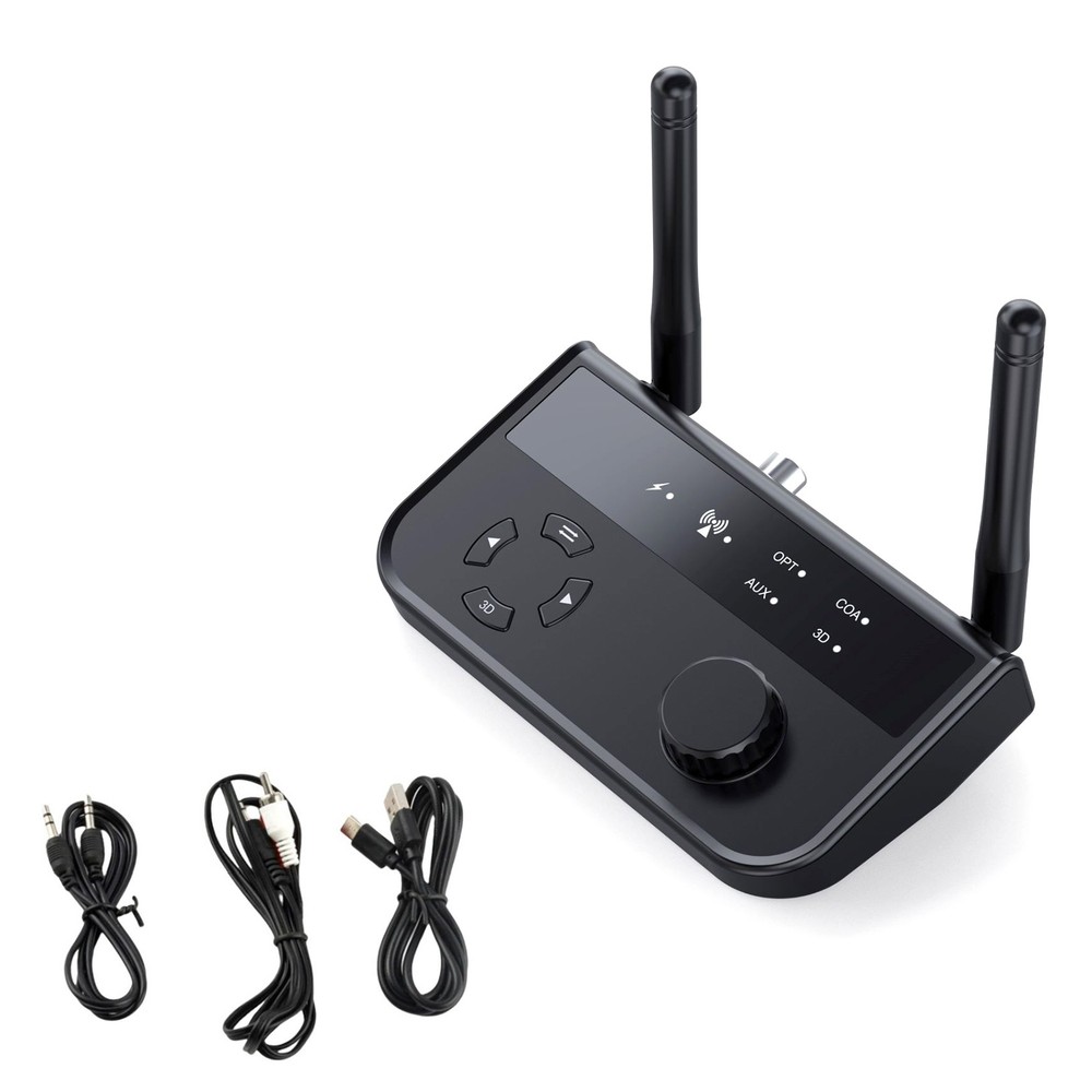 5.3 version New Bluetooth Receive With Smart One to Two Sharing plug and play