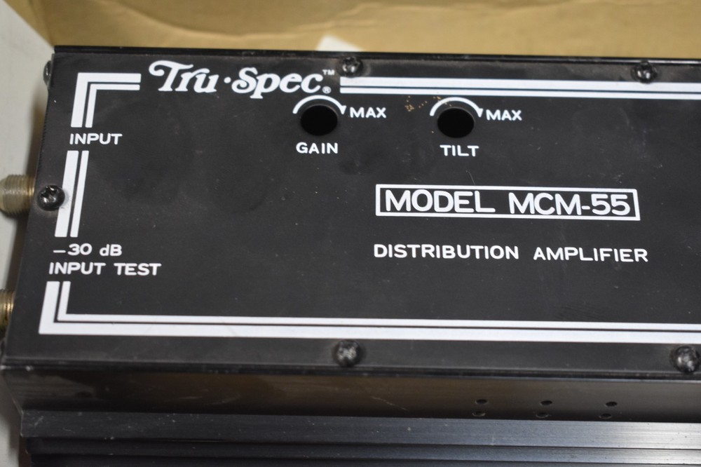 Tru Spec MCM-55 Distribution Amplifier New