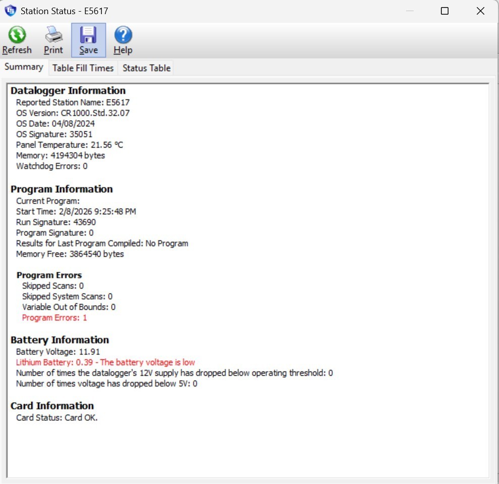 Campbell Scientific CR1000 Measurement & Control Data Logger - Used