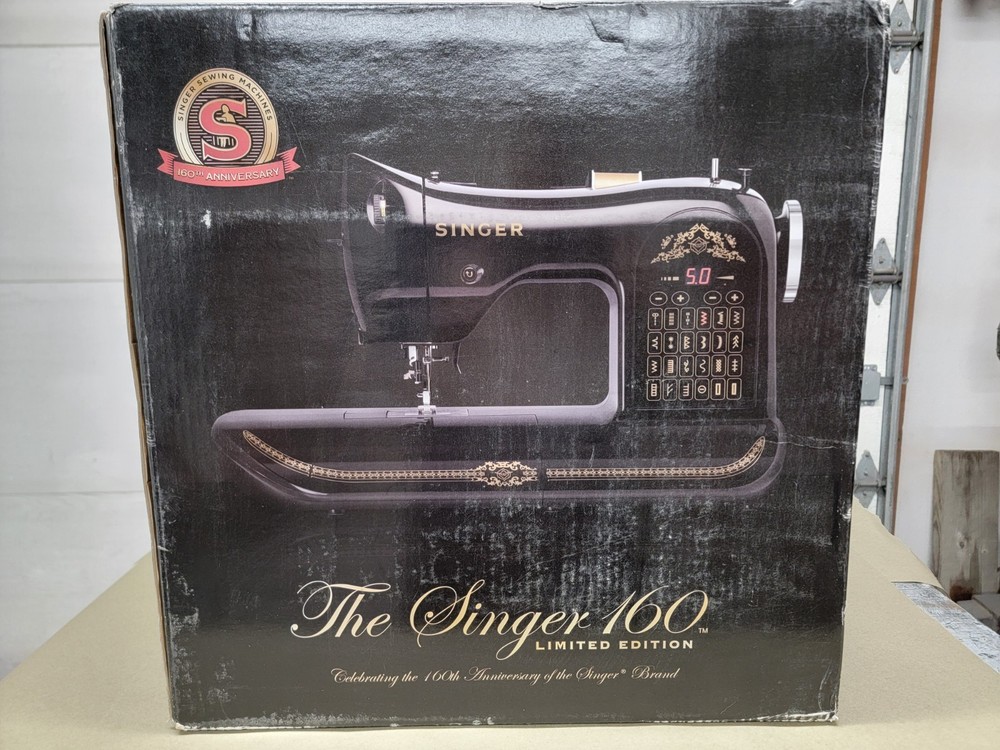NEW SINGER 160 ANNIVERSARY LIMITED EDITION COMPUTERIZED SEWING MACHINE