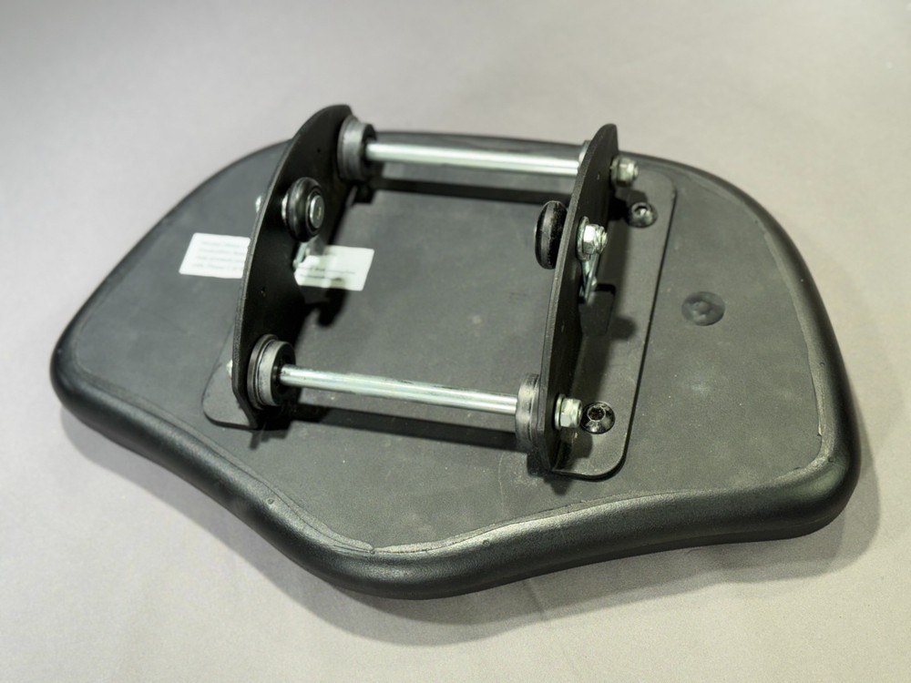Underseat carriage with rollers, Lifecore R100 rowing, machine, preowned, VG+