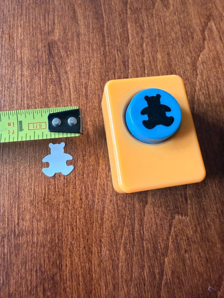 Paper Punch Teddy Bear - Small