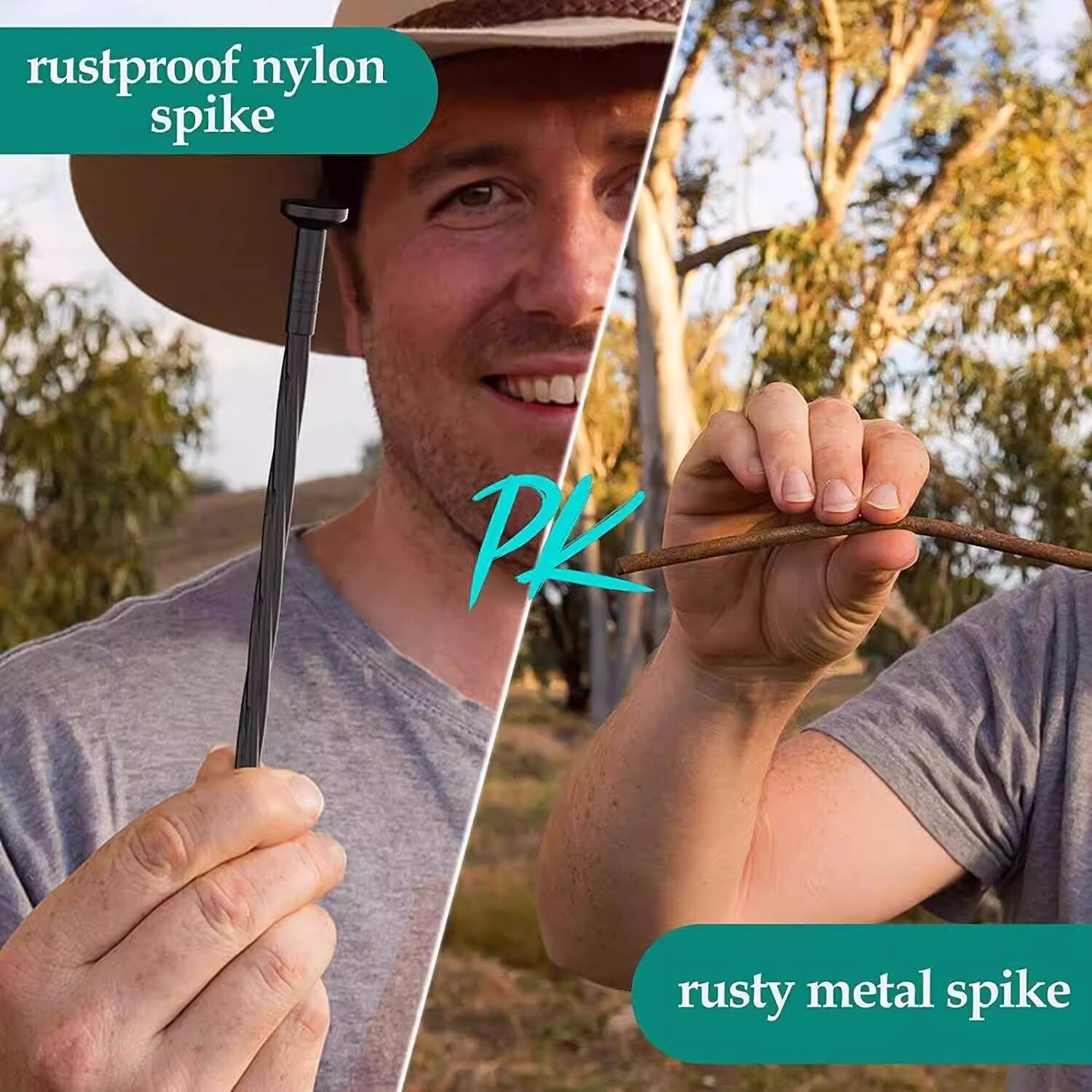 Landscape Edging Spikes 8 Inch Edging Stakes For Landscaping Flower Gardens Lawn