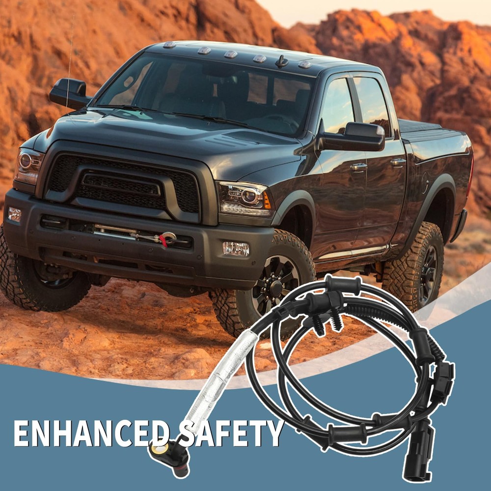 2Pcs ALS3028 Front Driver and Passenger Side ABS Wheel Speed Sensor, Replacem...