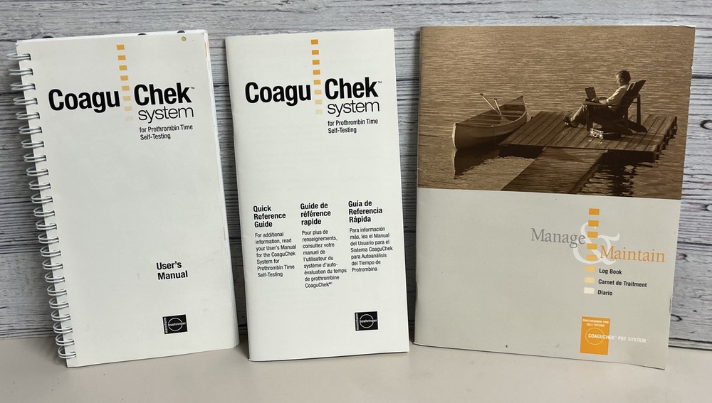 Boehringer Mannheim Roche Coague Check System For Prothrombin Time Self Testing