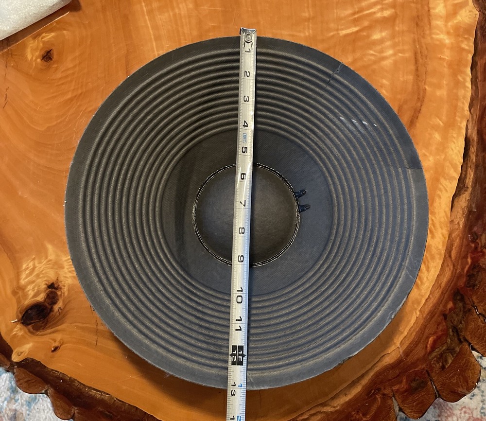 13” Ribbed Paper Foam Surround Cone