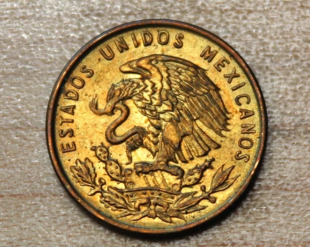 1957 Mexico 1 Centavo