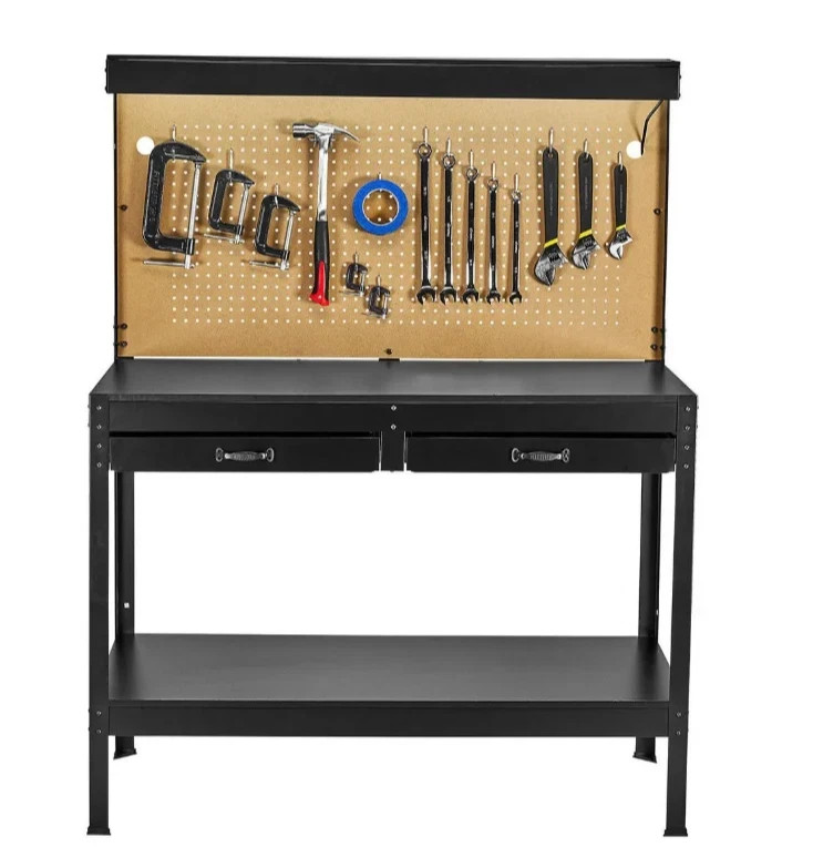 YUKON 48" Workbench with Light Heavy Duty Work Table