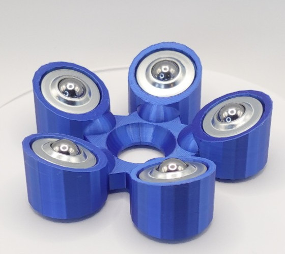 Bowling Ball Spinner Cup - Silky Blue