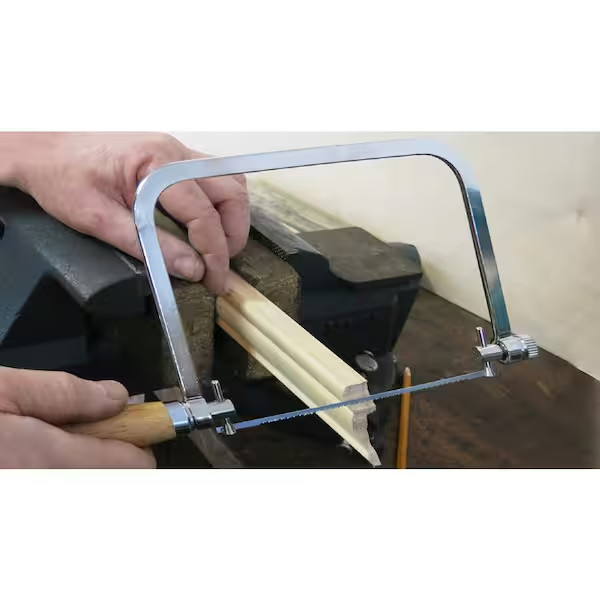7 In. Coping Saw with Wood Handle