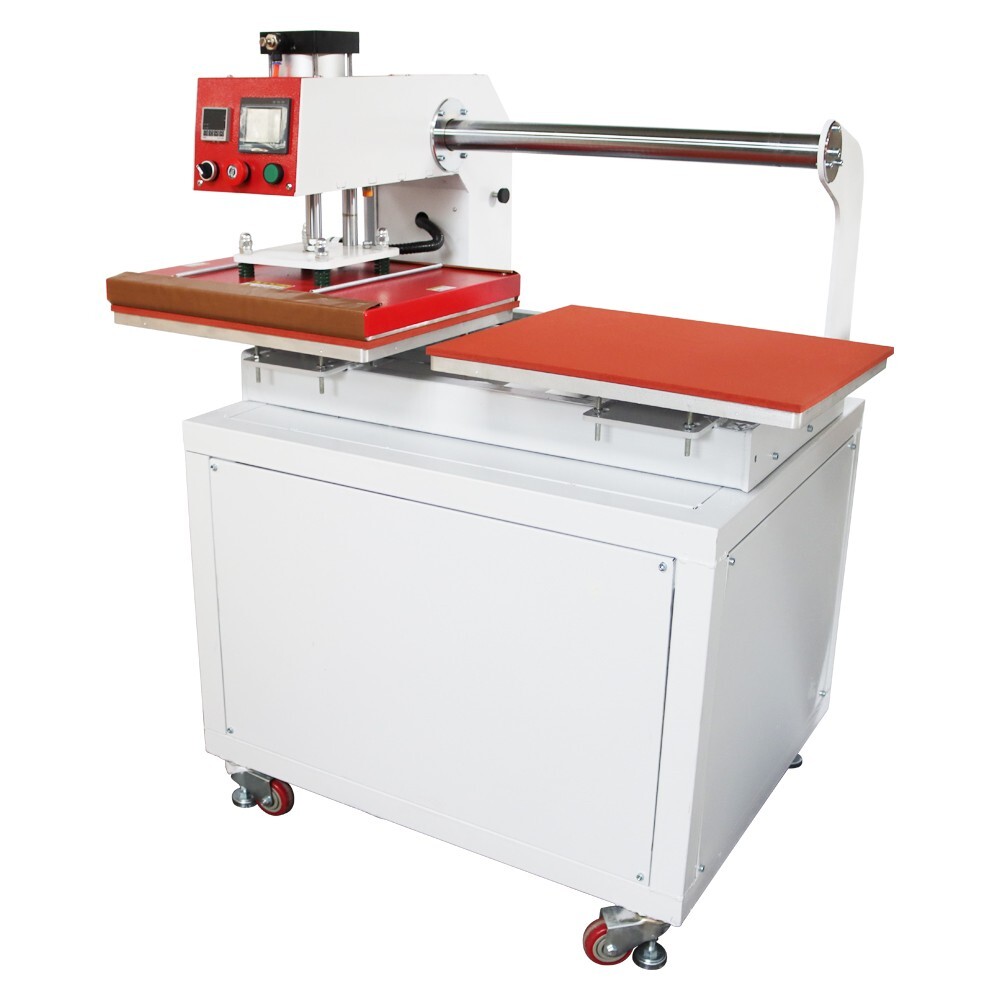 Full-automatic Double-position Heat Transfer Printing Machine Pneumatic 110V
