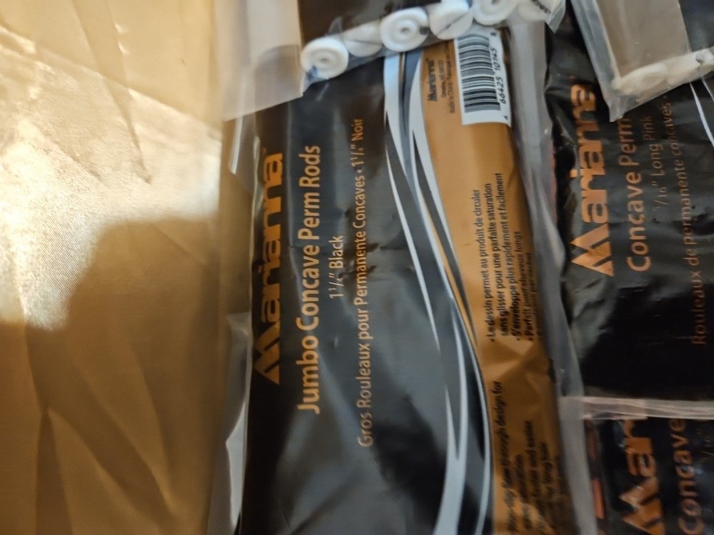 Mariana Concave Perm Rods. Assorted Sizes.