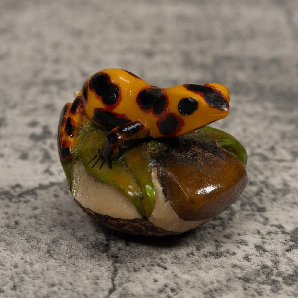 Poison Dart Frog Tagua Carving