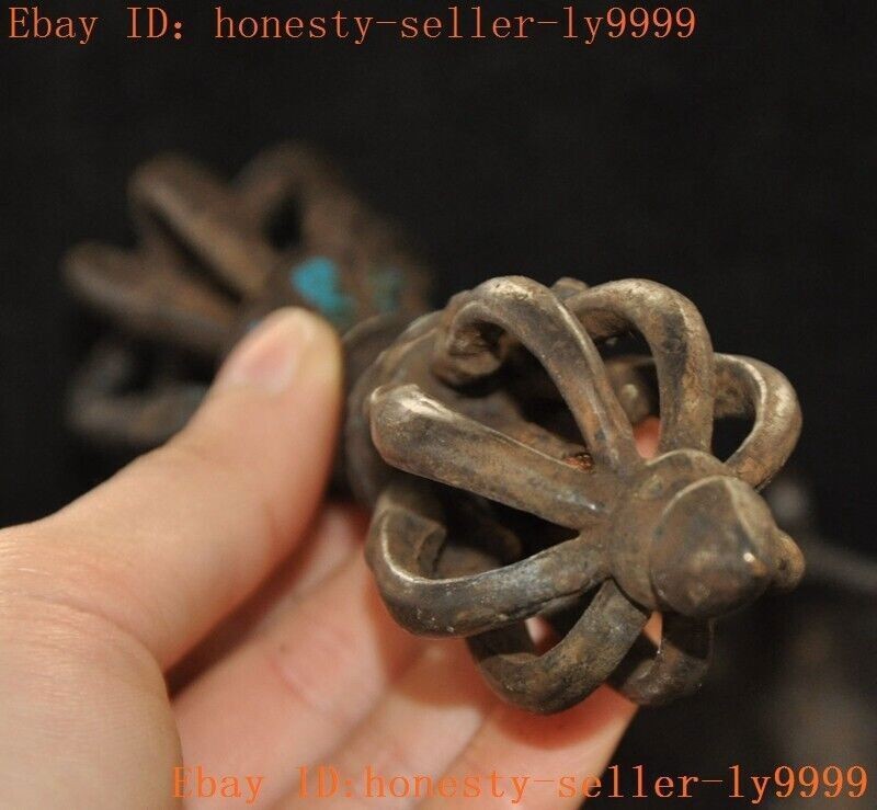 Tibetan Buddhism temple bronze Vajra Dorje Phurpa Exorcism Talisman