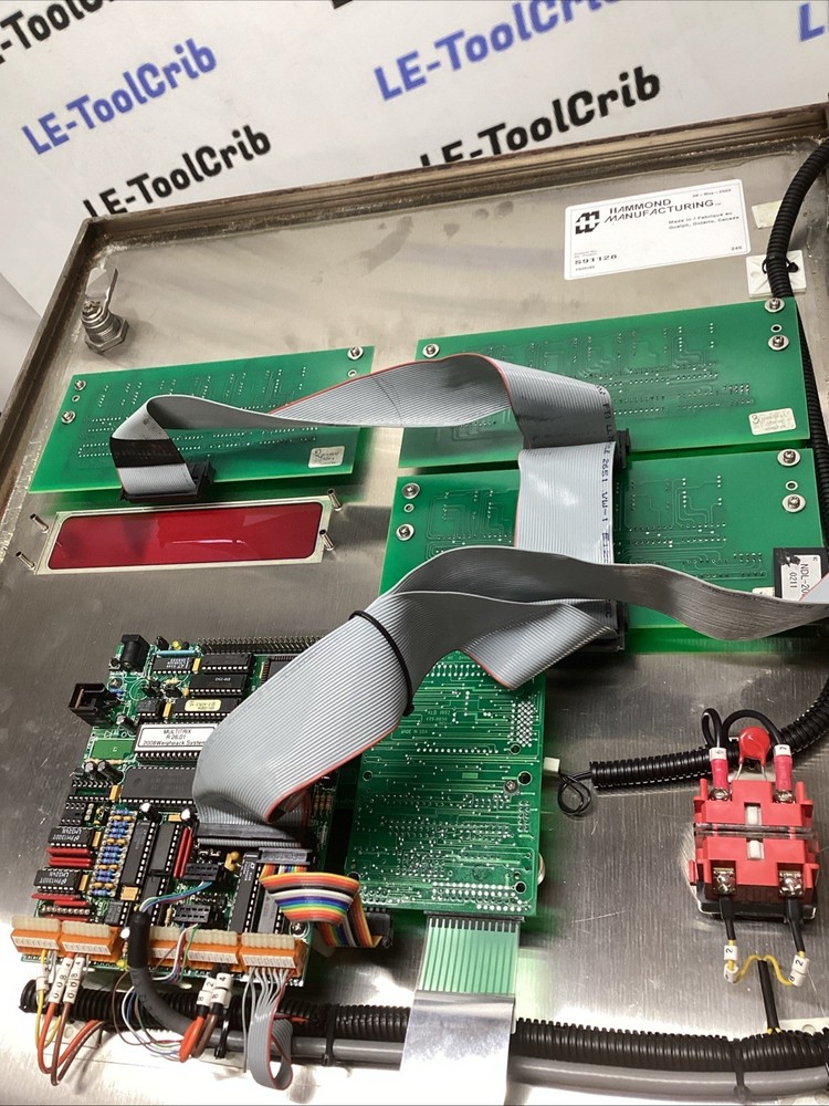 Weighpack Multi-Trix Scale Control System Panel w/ Boards Untested T-980S