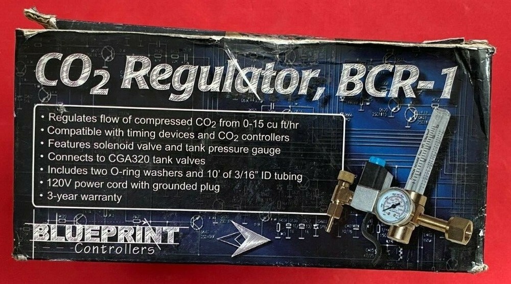 BLUEPRINT CONTROLLERS CO2 Regulator BCR-1