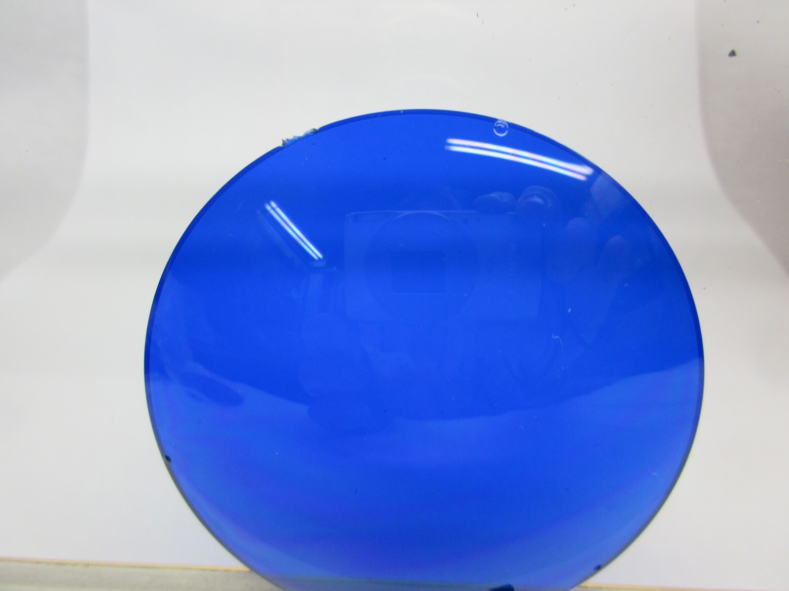 Uncut Stock Sunglass Lenses 2 Pair Cobalt Blue Polycarbonate Plano No Rx