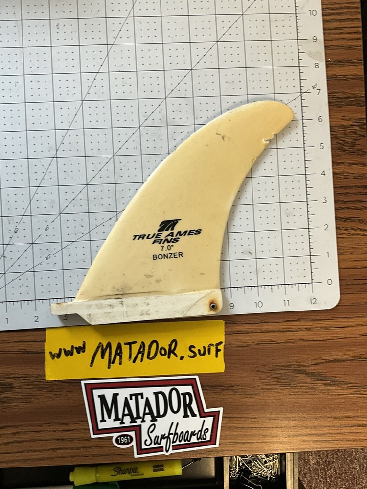 7’’ Bonzer Fin Surfboard Surf Surfing Used Usable