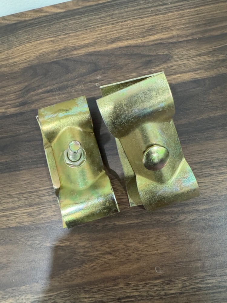 Fencing Coupler with Bolt Washer and Nut (10 sets)