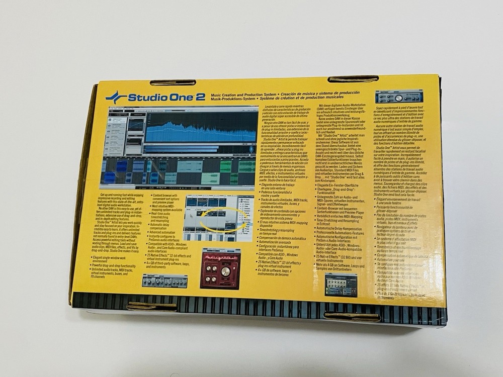 PreSonus AudioBox USB 2x2 Recording System MIDI Interface