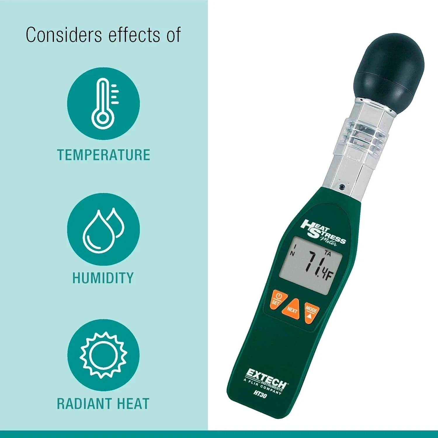 Extech HT30 Heat Stress WBGT Meter