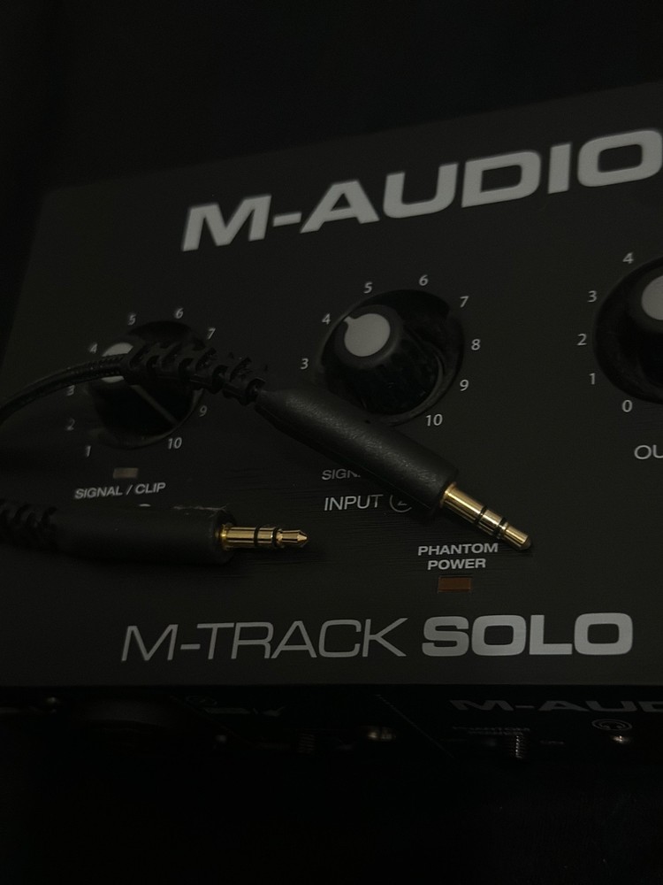M-Track solo external sound card