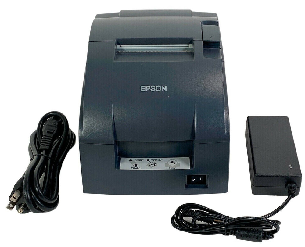 Epson TM-U220B Dot Matrix POS Receipt Printer Ethernet USB TESTED