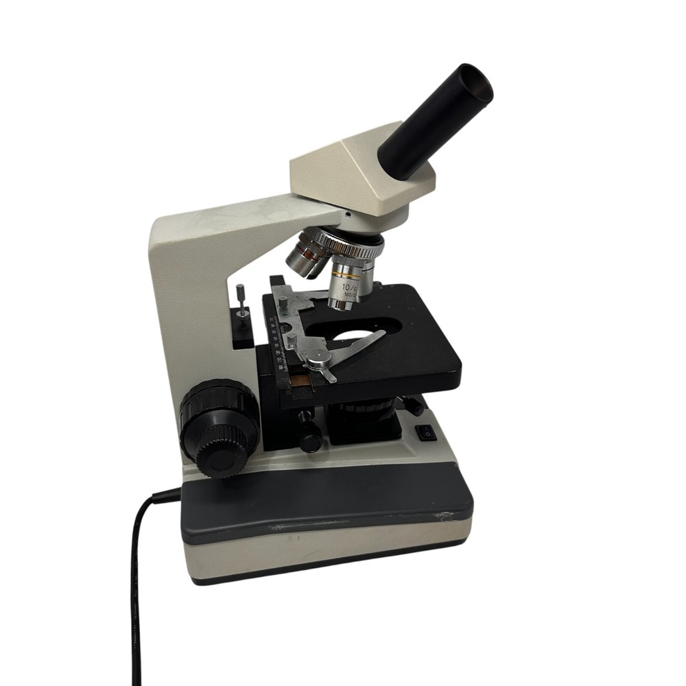 Ward’s Compound Student Microscope 4 Objectives Monocular 10X WF Eyepiece