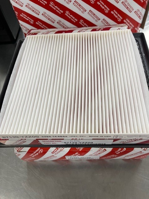 2016-2023 TACOMA 3.5L GENUINE TOYOTA OEM AIR & CABIN FILTER COMBO 0P100 YZZ09