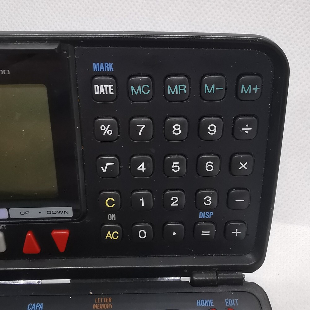 Vintage Casio 32 Kb Digital Diary SF-4100 Tested