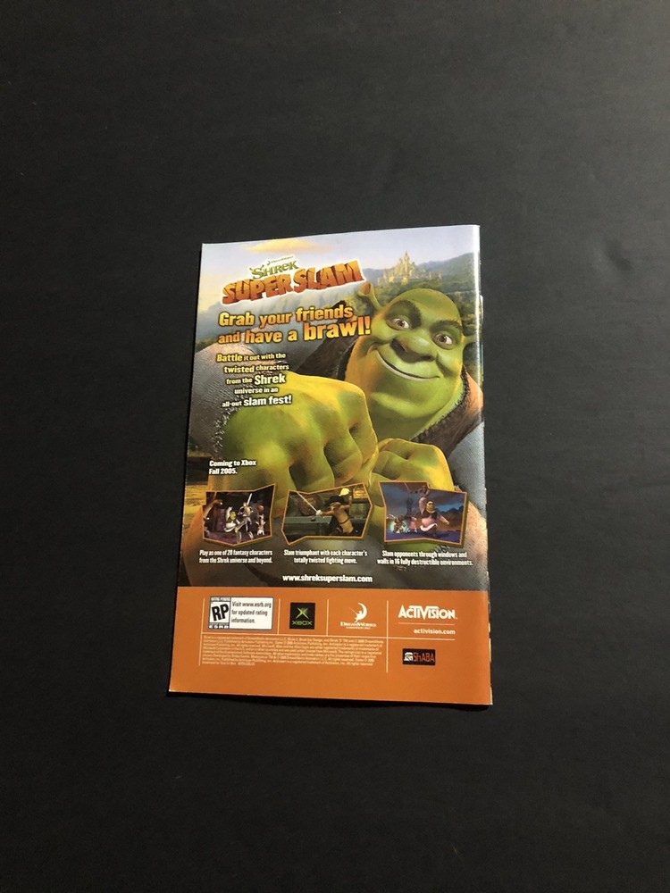 Madagascar xbox Manual Only