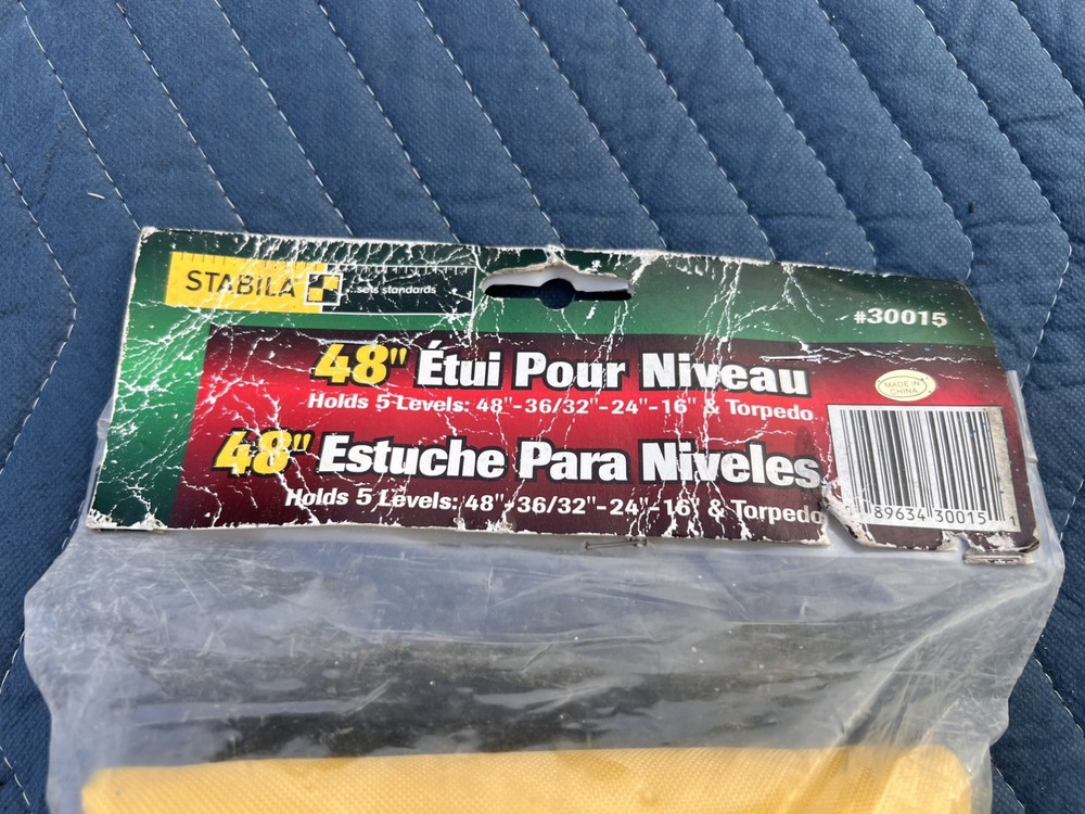 Stabila 30015 48” 5 Level Case