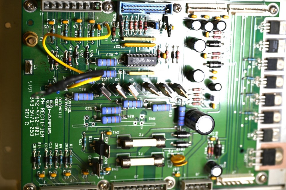 HARRIS fm TRANSMITTER Platinum Z5 POWER SUPPLY 992-9762-001 rectifier