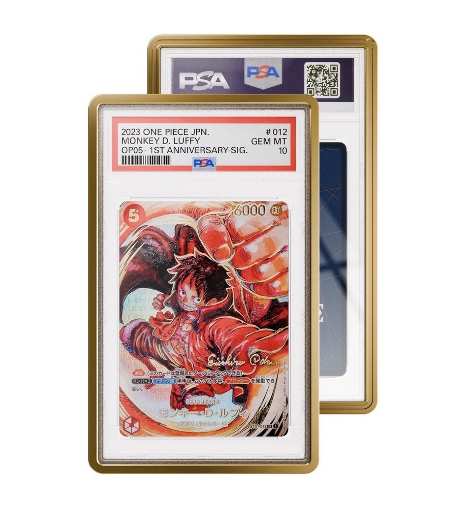 Gold Metallic GradedGuard PSA Graded Card Case Guard Protector Stackable