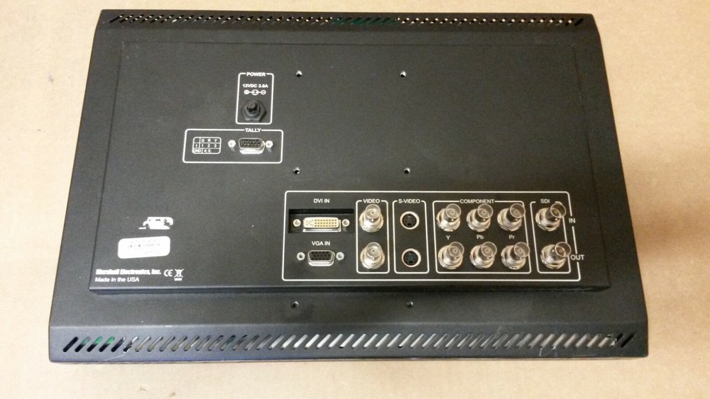 Marshall V-R151DP-AFHD High Definition LCD Panel With AC/adapter