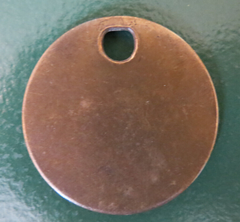 HIGH MOOR TOKEN / COLLIERY PIT CHECK - marked 091 HIGH MOOR COLLIERY