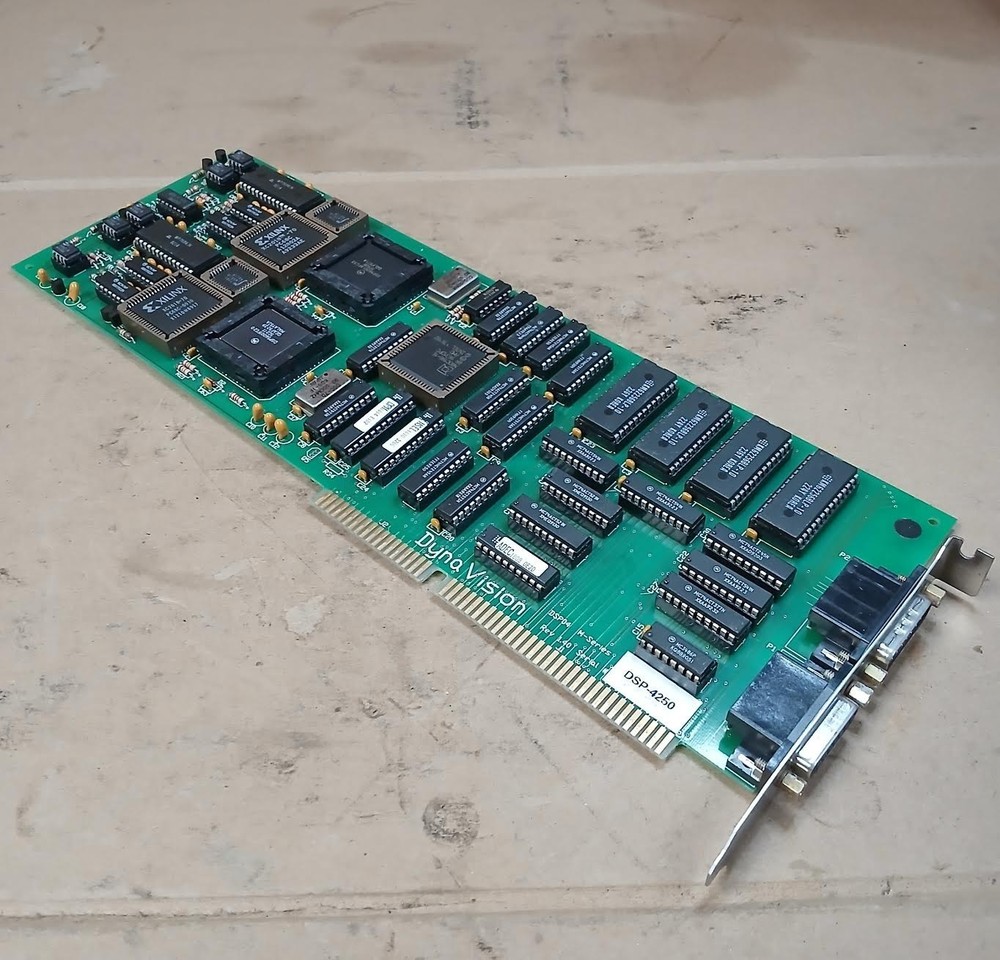 DynaVision DSP04 M-Series Vision Processing ISA Card Rev 1.40